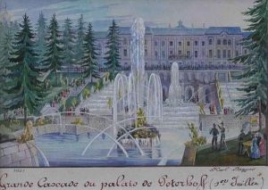 Grande Cascade Du Palais Peterhoff (1821) Grande Cascade Du Palais Peterhoff (1821)
