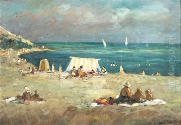 Scene De Plage - view 1