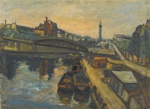Bassin De L'arsenal by Arnold Borisovich Lakhovsky