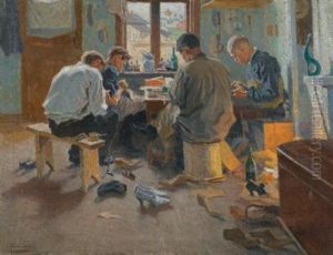 The Shoemakers by Arnold Borisovich Lakhovsky