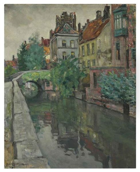Houses On A Canal - view 1
