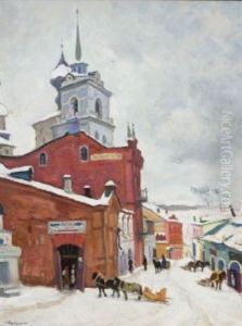 Winterliche Altstadtstrase
