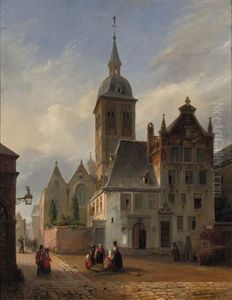 On The Sunlit Church Square