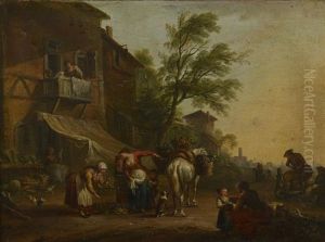 Le Retour Du Marche by Jean Baptiste Lallemand