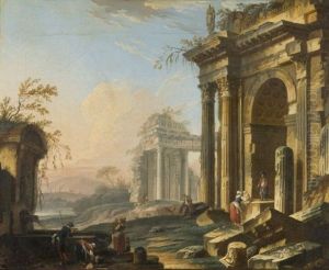 Ruines Animees De Personnages by Jean Baptiste Lallemand