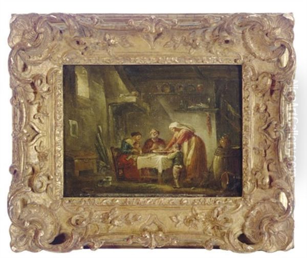 Jailers Playing Cards (+ A Companion Painting; Pair) - view 1