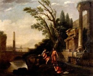Diogene Jetant Son Ecuelle by Jean Baptiste Lallemand