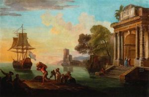 Debarcadere Mediterraneen by Jean Baptiste Lallemand