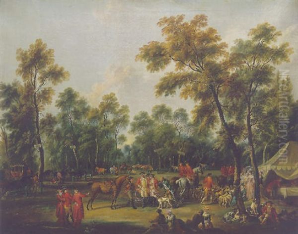 La Chasse De Monsieur Le Comte De La Baume De Montreuil - view 1
