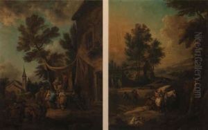 The Harvest by Jean Baptiste Lallemand
