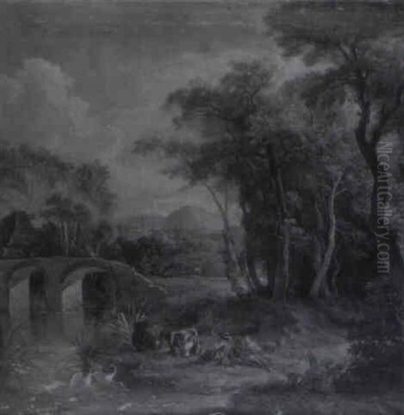 Le Repos Des Bergers Pres De La Riviere - view 1