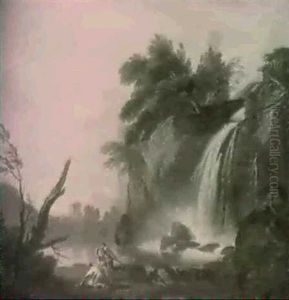 Paysage A La Cascade