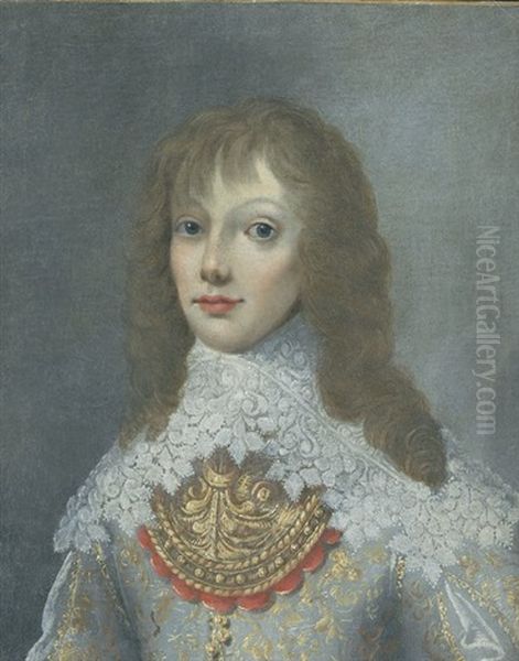 Portrait De Charles Iiie (?), Fils De Nicolas De Baignart Et De Demoiselle Marie De Moncy - view 1