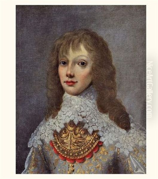 Portrait De Charles 3eme (?), Fils De Nicolas De Baignart Et De Demoiselle Marie De Moncy - view 1