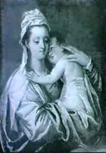 Vierge A L'enfant by Georges Lallemant