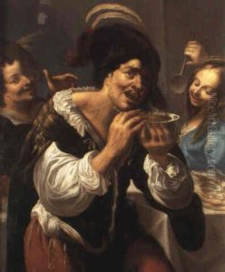 Georges Prompt A La Soupe by Georges Lallemant