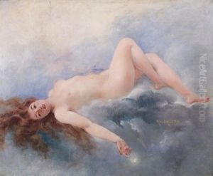 Nu Au Nuage by Adolphe Lalire LaLyre