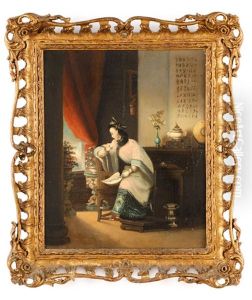 Seated Girl by Lam Qua