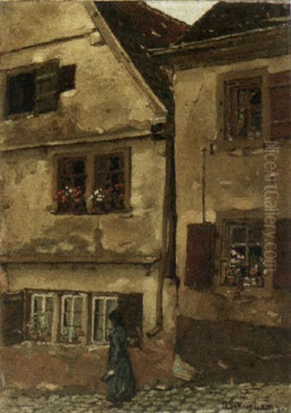 Woman In A Street - view 1