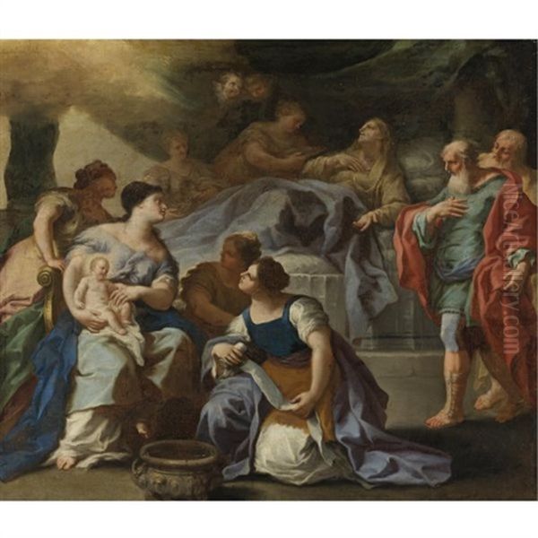 The Birth Of The Virgin - view 1