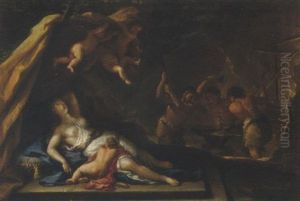 Venere Nella Fucina Di Vulcano by Giovanni Battista Lama
