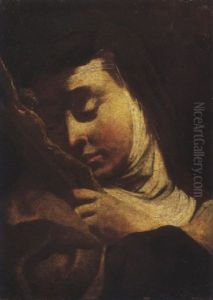 Saint Teresa Of Avila by Giulia Lama