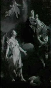 Apparizione Della Vergine by Giulia Lama