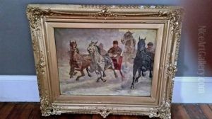 Sleigh And Horses