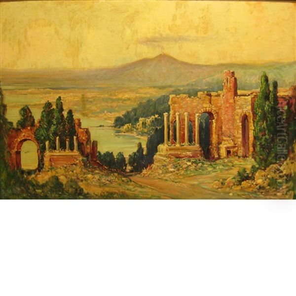 View Of The Ancient Theatre Of Taormina - view 1