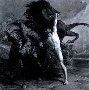 Automedon And The Horses Of Achilles