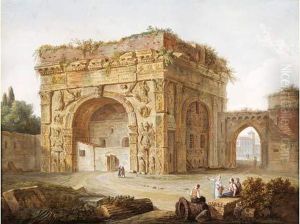L'arc De Trajan A Tripoli