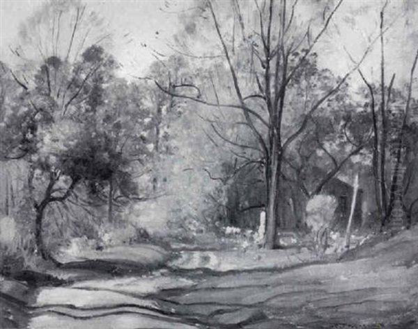 The Road In Autumn - view 1