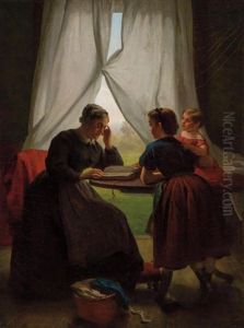 The Morning Lesson by George Cochran Lambdin
