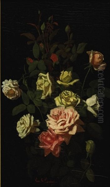 Red And Yellow Roses - view 1