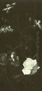 Still Life Of Roses by George Cochran Lambdin