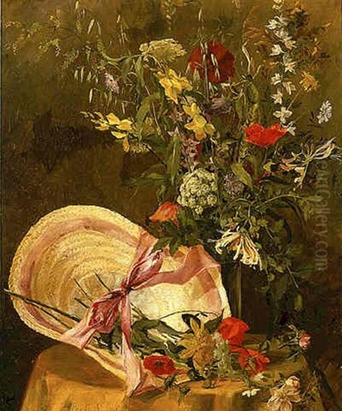 Still Life With Straw Hat - view 1