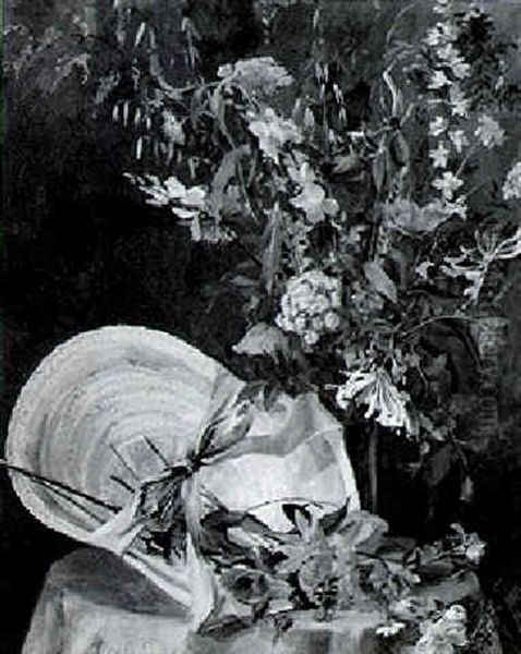 Still Life With Bouquet And Bonnet - view 1