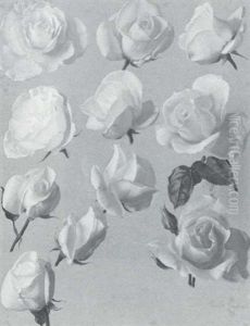 Rose Study by George Cochran Lambdin