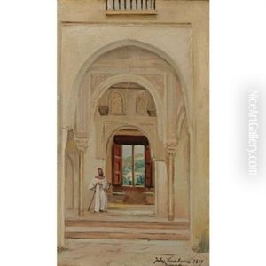 Patio De La Mesquita by Jef Lambeaux