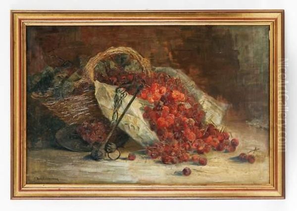 Nature Morte Aux Paniers De Cerises - view 1