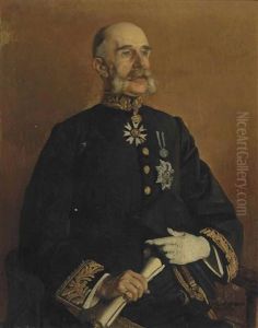 Portrait Of A Courtier, Probably A Privy Counsellor, Seated Three-quarter Length, Holding A Scroll