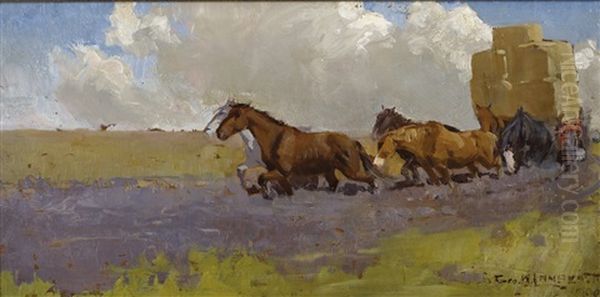 Across The Black Soil Plains (sketch) - view 1