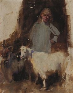 Study For A Bush Idyll by George W. Lambert