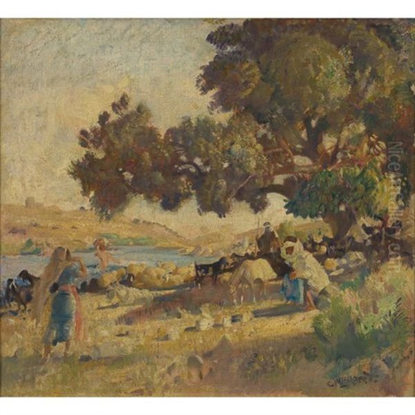 The Ford Across The Jordan At Jizra Benat Jacob - view 1