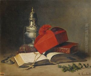 Still Life With A Censer And A Cardinal's Hat