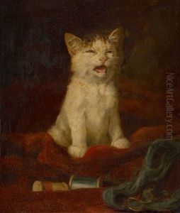 Chaton by Louis Eugene Lambert