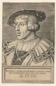 Bildnis Ferdinand I by Barthel Beham