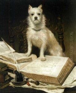 Le Chien Savant by Louis Eugene Lambert