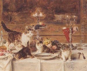 Up To Mischief by Louis Eugene Lambert