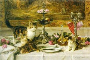 The Mischievous Ones by Louis Eugene Lambert